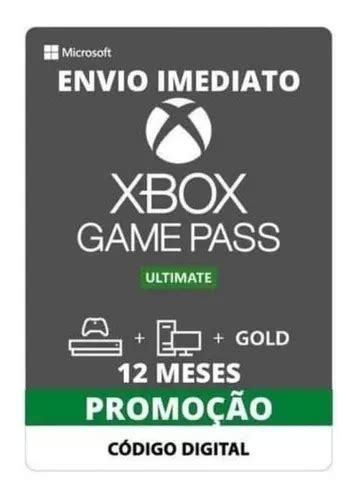 Xbox Live Gold Meses M S De Game Pass Ultimate C Digo