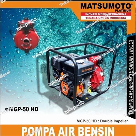 Jual Mesin Pompa Alkon Pemadam Inch Matsumoto Mgp Hd Double