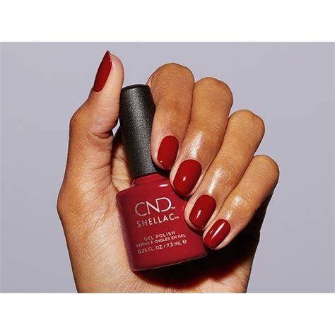 Cnd Shellac Devil Red 73 Ml