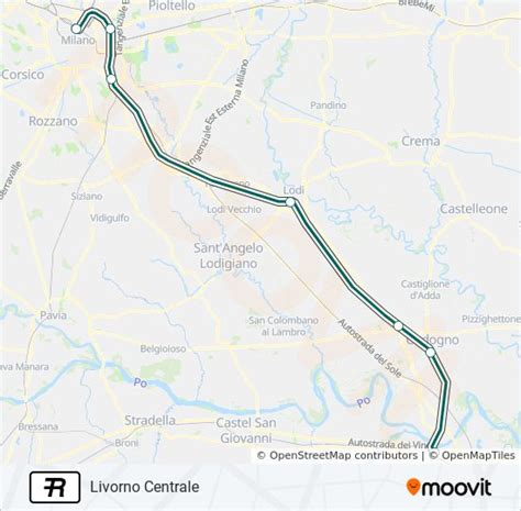 Linea R Orari Fermate E Mappe Livorno Centrale Aggiornato