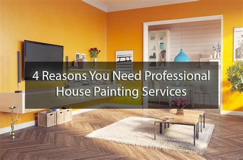 4 Reasons You Need Professional House Painting Services Surepro Painting