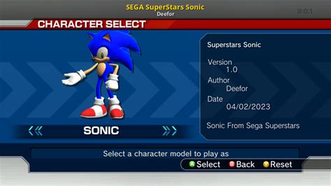 SEGA SuperStars Sonic [Sonic the Hedgehog: Project '06] [Mods]