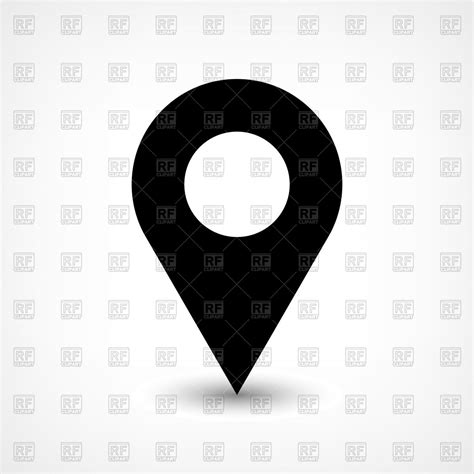 Map Pin Icon Vector