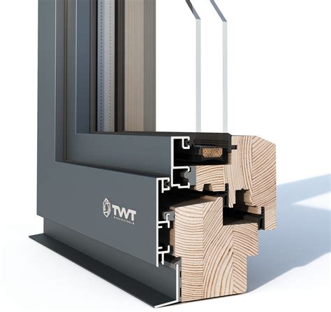 Gutmannzuani New 68 Mm Mira Twt Wood Aluminium Window To Be