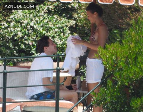 Lucia Bramani Sexy Seen With Federico Chiesa Showing Off Her Amazing Bikini Body In Portofino