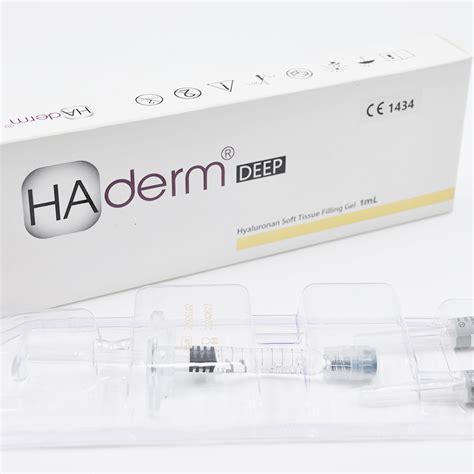 High Quality Deep 1ml Hyaluronic Acid Injectable Ha Dermal Filler