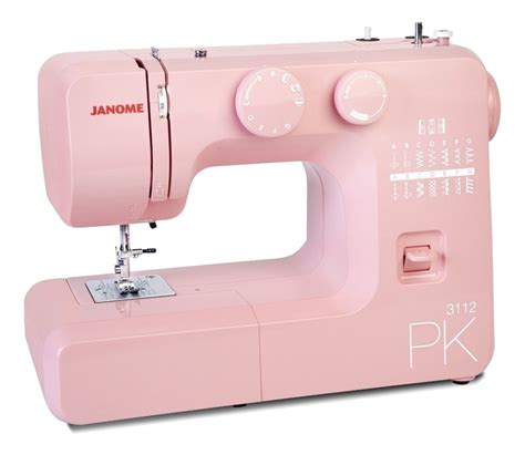 M Quina De Coser Recta Janome Portable Rosa V V Mercado