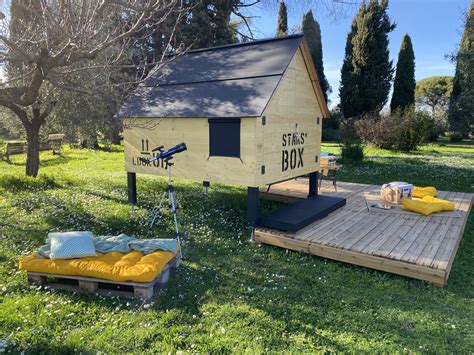 A Roma Puoi Dormire In Una Casetta Di Legno Sotto Un Cielo Stellato