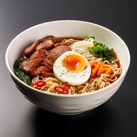 Premium Ai Image Delicious Japanese Ramen Noodles