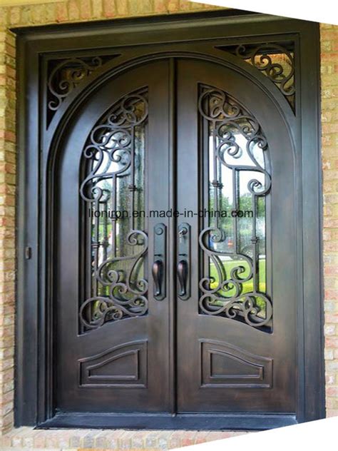 Luxury Elegant Wrought Iron Entry Door For Luxury Homes Wrought Iron Door And Steel Door