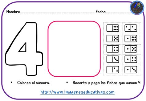 Fichas Para Trabajar N Meros Y Domin Para Recortar Imagenes