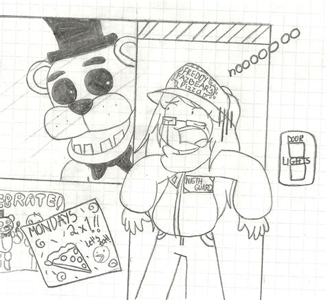 Meanwhile At Freddy Fazbears Pizza By Lovelykirbygirly On Deviantart