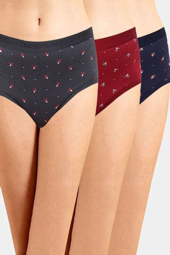 Buy Incare High Rise Full Coverage Hipster Panty Pack Of 3 Assorted At Rs574 Online