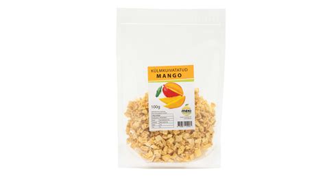 Külmkuivatatud mango 100g – Meki.ee