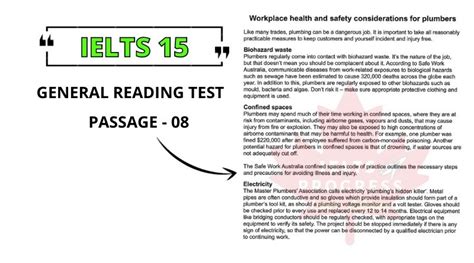 Workplace Health And Safety Considerations For Plumbers Ielts Progress