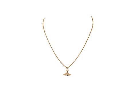 SASOM เครองประดบ Vivienne Westwood New Petite Orb Pendant Gold