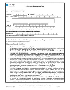 Sbi Life Insurance Cancellation Letter Complete With Ease AirSlate