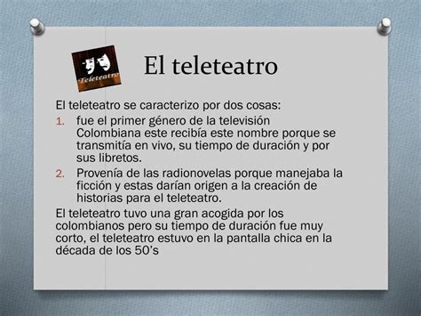 Ppt G Neros De La Televisi N En Colombia Powerpoint Presentation