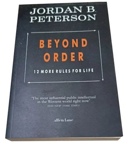 Jordan B Peterson English Beyond Order Book Random House Canada