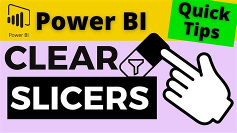 Qt Apply And Clear All Slicers With One Click In Power Bi Youtube