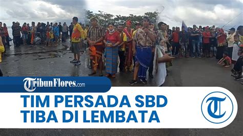 Disambut Secara Adat Tim Persada Sumba Barat Daya Ramaikan El Tari