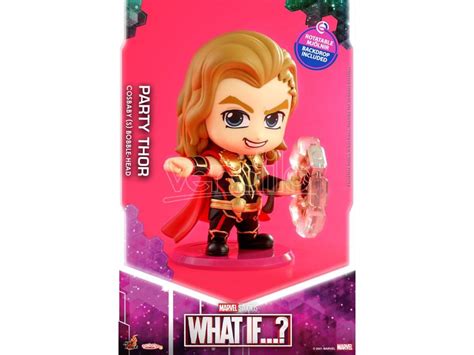 HOT TOYS What If Cosbaby S Mini Figura Party Thor 10 Cm Hot Toys Vendiloshop