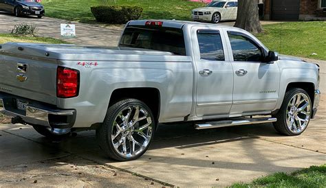 Gm Replica 26 Inch Chrome Snowflake Rims For Silverado Tahoe Suburban Sierra Yukon Denali