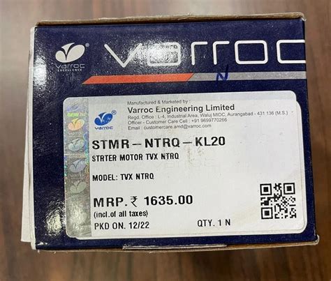 Varroc Starter Motor At Rs Paltan Bazaar Guwahati Id