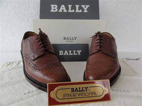 Hochw BALLY Rahmenschuh Gr 7 E 41 Leder Hellbraun Kaufen Auf Ricardo