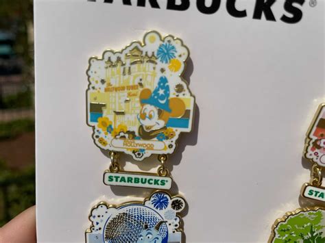 Photos New Vintage Style Starbucks Pin Set Available For Walt Disney