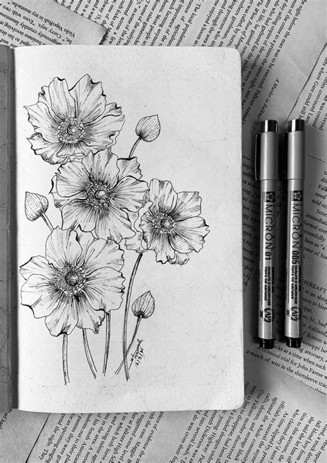 Pin By Lisa Oneill On Boredpanda In 2024 Book Art Drawings Flower