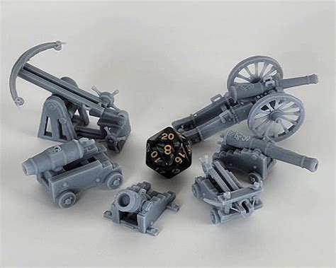 Pirate Ship Cannons Artillery Dandd 5e Mortar Ballista Caronade Etsy