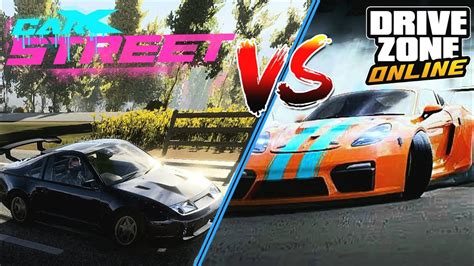 Carx Street Vs Drive Zone Online Comparison Regiss Youtube