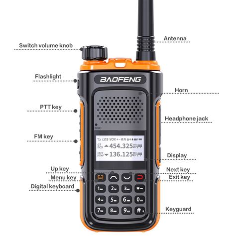 BAOFENG UV U10 Powerful Handheld Transceiver With UHF VHF Dual Band