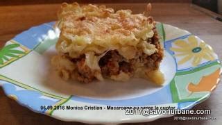 Macaroane Cu Carne La Cuptor Budinca Greceasca Pastitsio Savori Urbane