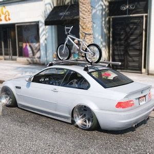 BMW M3 E46 Con Portabicicletas FiveM Grand Theft Auto 5