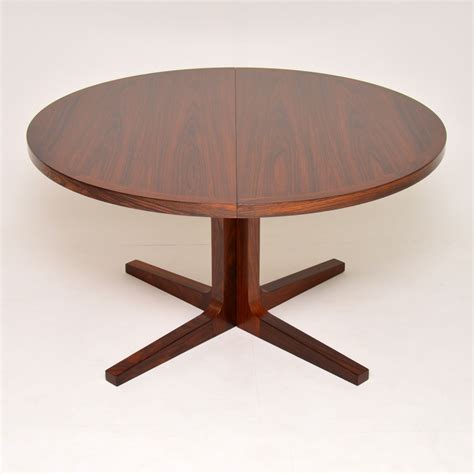 S Danish Rosewood Extending Dining Table By Dyrlund