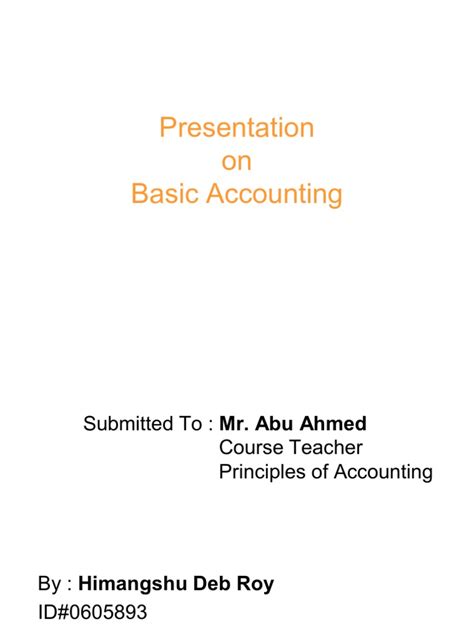 PDF Presentation On Basic Accounting DOKUMEN TIPS