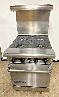 American Range Ar Burner Gas Range W Space Saver Oven Natural