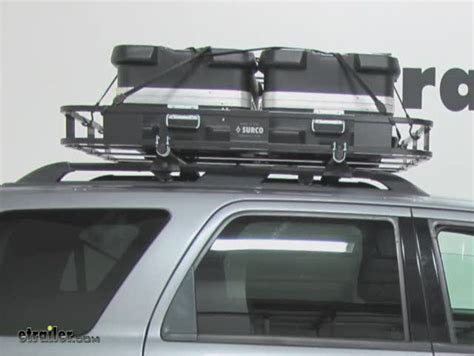 Surco Safari Rack 5 0 Rooftop Cargo Basket For Yakima Roof Racks 100