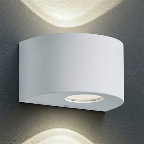 Applique Da Esterni LED Rosario Tonda Bianco Lampade It