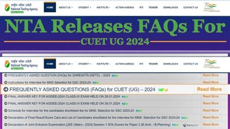 Cuet Ug 2024 Nta Added 2 New Subjects Faqs Pdf Here Sarvgyan News