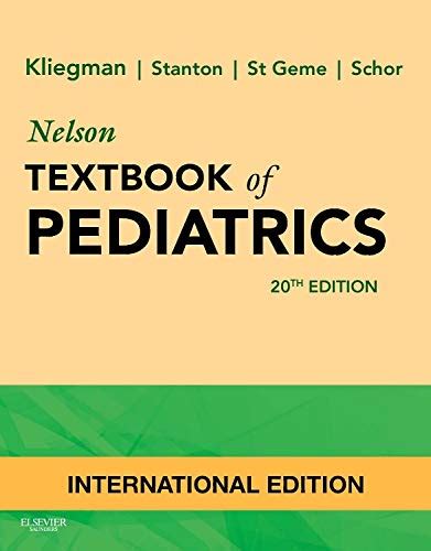 Buy Nelson Textbook Of Pediatrics International Edition 2 Volume Set