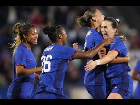 Sam Coffey Goal USWNT Vs China December 5 2023 YouTube