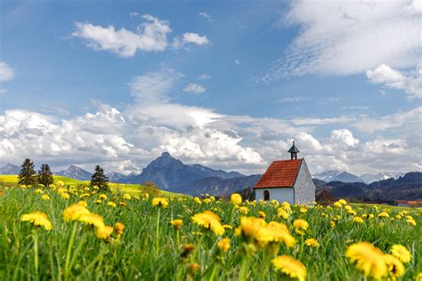 Kapelle Im L Wenzahn Meer Fotografie Aus Dem Allg U