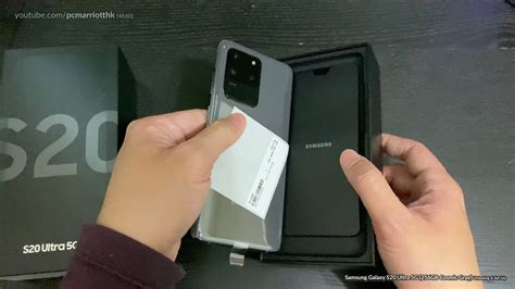 Samsung Galaxy S20 Ultra 5g Snapdragon 256gb Cosmic Gray Sm G9880 Unboxing And Setup Youtube