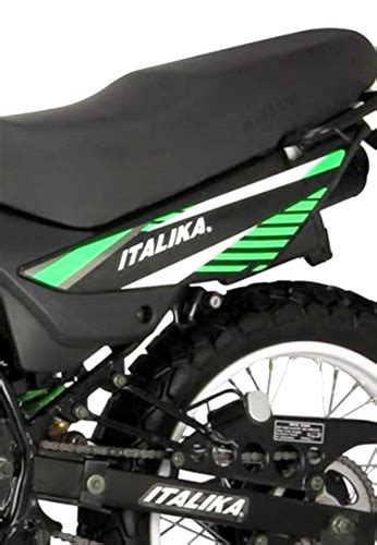 Cubiertas Traseras Moto Dm200 Italika Verdes Envío gratis