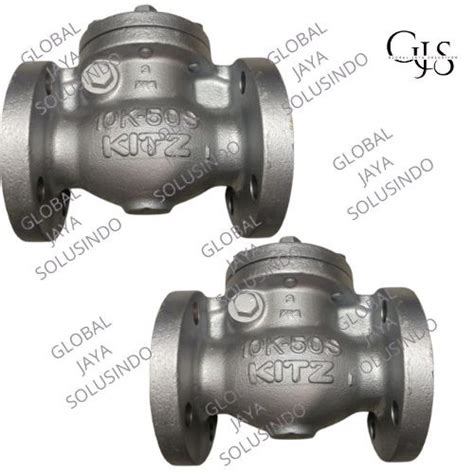 Jual Swing Check Valve Inch Kitz Cast Iron Jis K Dn Jakarta