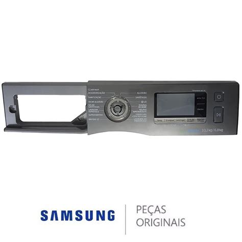Painel Lava E Seca Samsung - PAINEL DE CONTROLE LAVA E SECA SAMSUNG WD10J6410 DC97-18960H - SSR ...