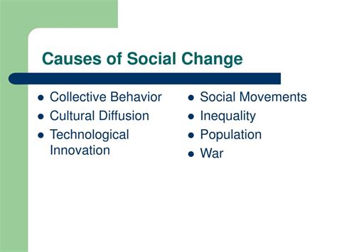 PPT Chapter 16 Social Change And Social Movements PowerPoint